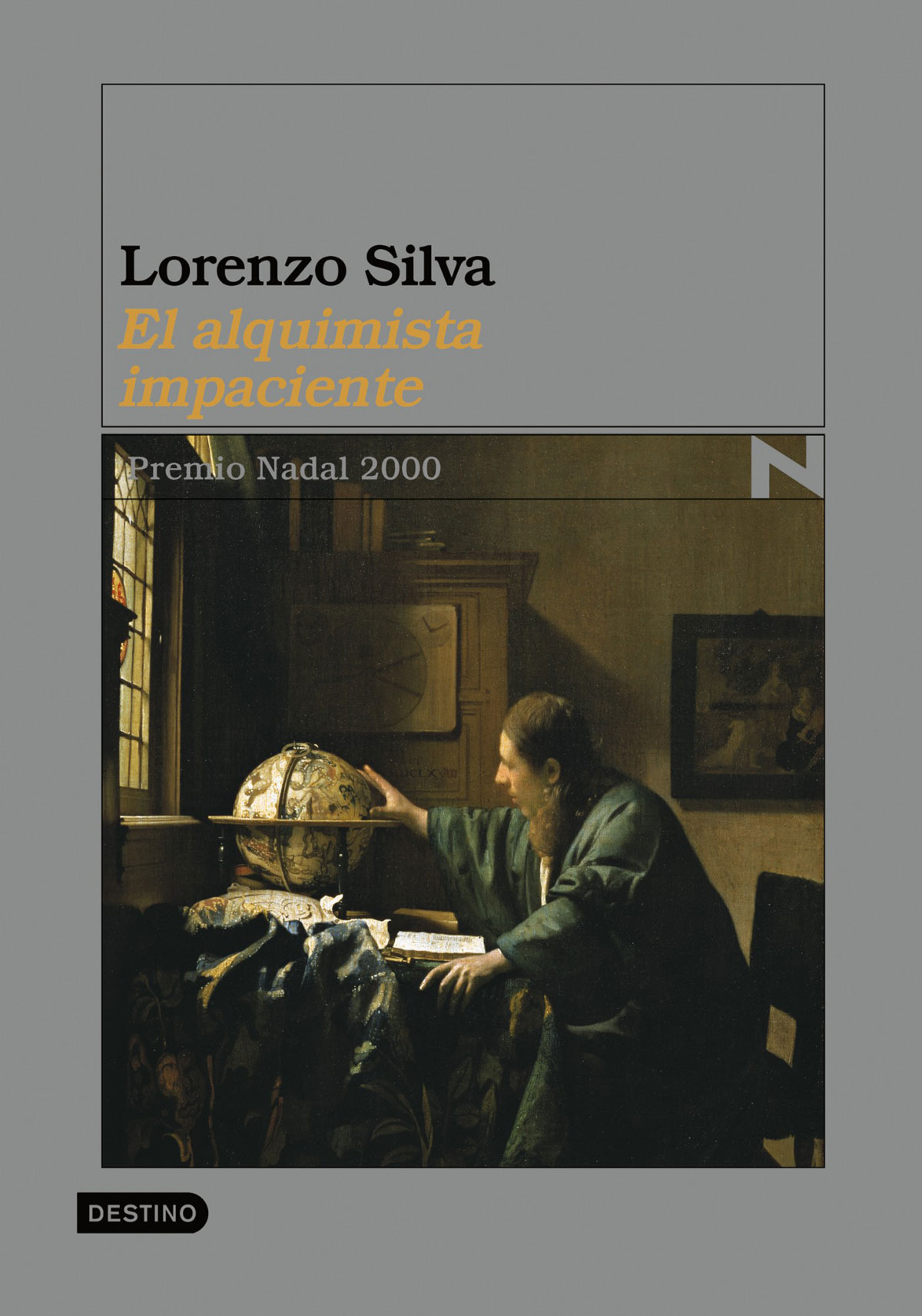 Portada de la novela El alquimista impaciente, de Lorenzo Silva