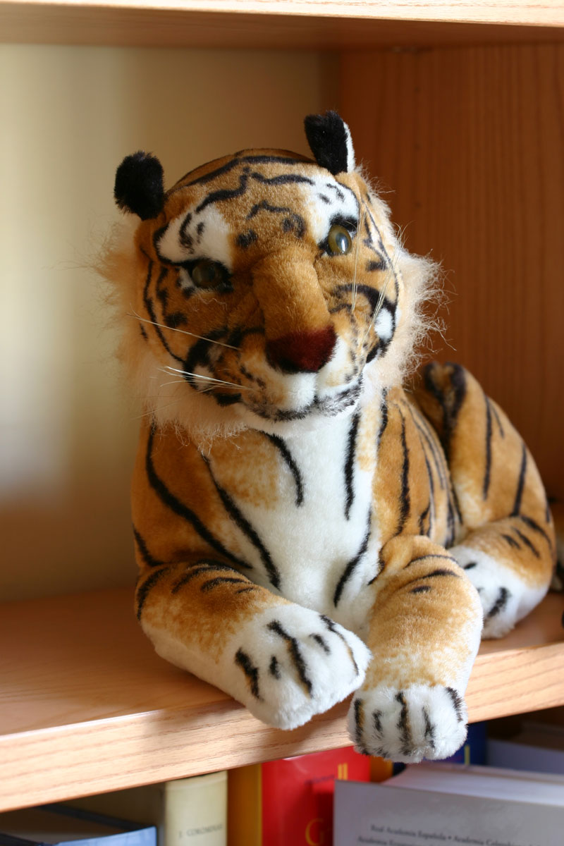 Tigre de peluche