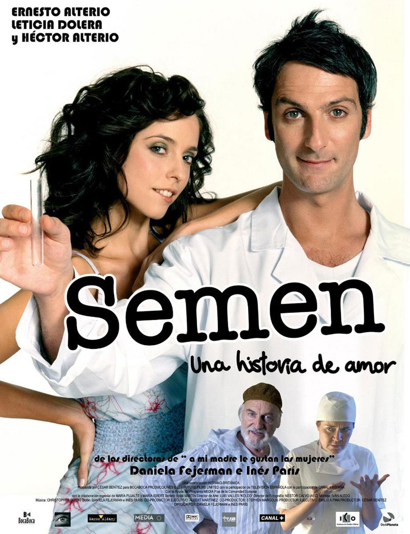 Cartel de la película Semen, una historia de amor, de Inés París y Daniela Fejerman
