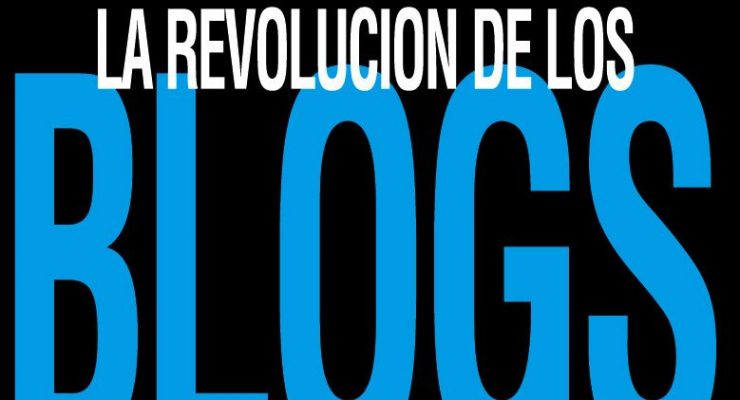 Portada del libro La revolución de los blogs, de José Luis Orihuela