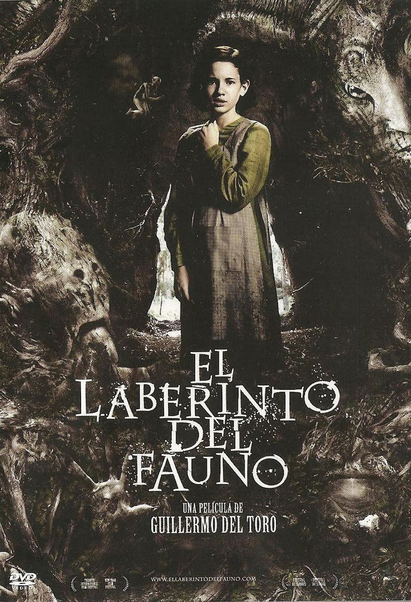 Cartel de la película El laberinto del fauno, de Guillermo del Toro