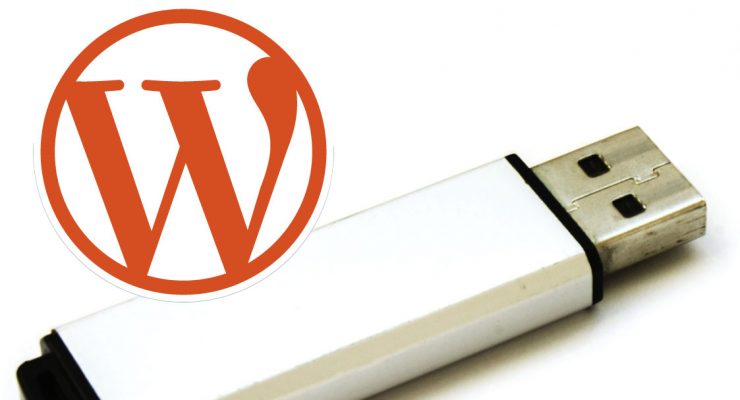WordPress en una llave USB