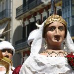 La reina europea, de la Comparsa de gigantes y cabezudos de Pamplona