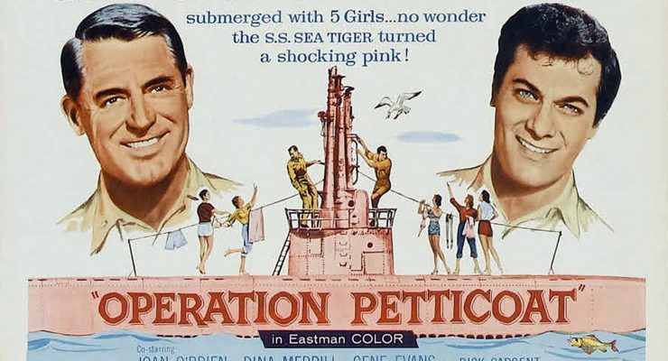 Cartel de la película Operación Pacífico (Operation Petticoat)