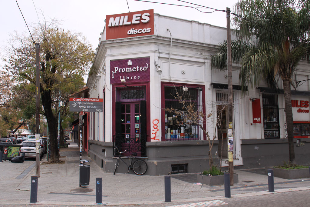 La librería Prometeo, en el barrio bonaerense de Palermo