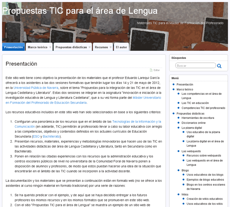 Propuestas TIC para el área de Lengua, segunda edición