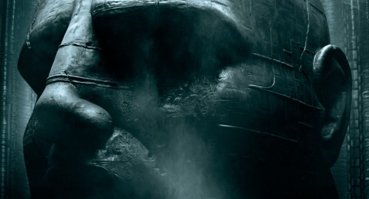 Cartel de la película Prometheus, de Ridley Scott