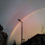 El arco iris, desde el cruce de las calles Aralar y Gorriti, 2