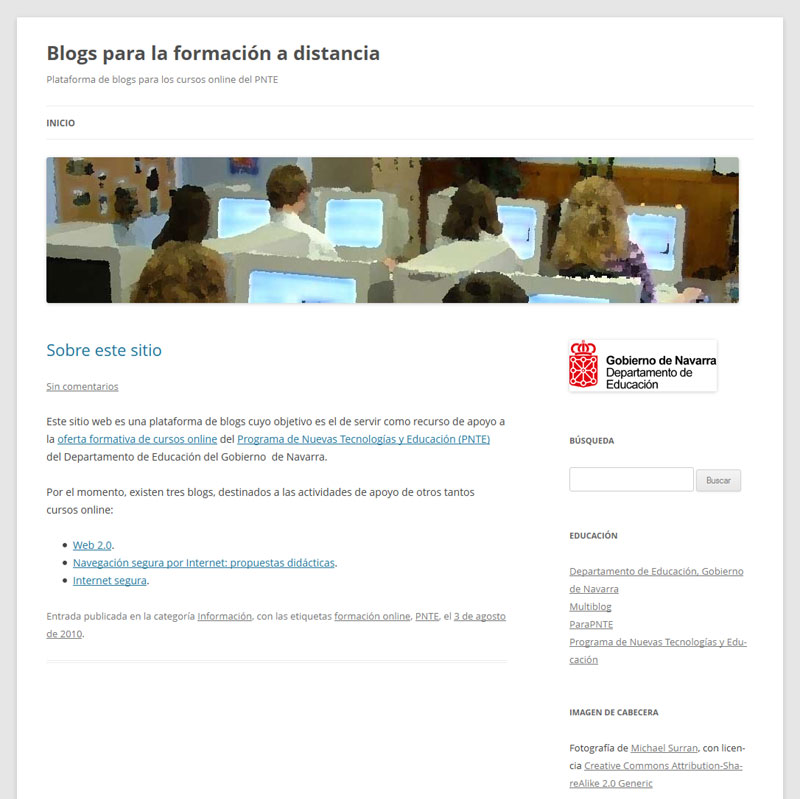 Blogs para la formación a distancia