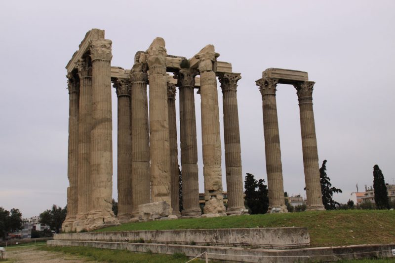 Olimpéion, o Templo de Zeus Olímpico